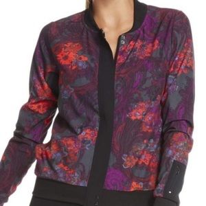 Fabletics Ithaca Floral Bomber Jacket